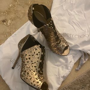 JIMMY CHOO HEEL BOOTIES